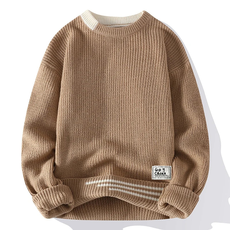 LAURENT MONACO | PULL COLOR BLOCK POUR HOMME
