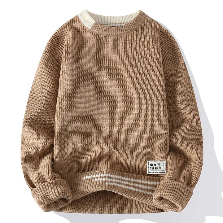 LAURENT MONACO | PULL COLOR BLOCK POUR HOMME
