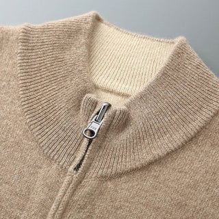 LAURENT MONACO | CARDIGAN ZIPPÉ EN MAILLE POUR HOMME