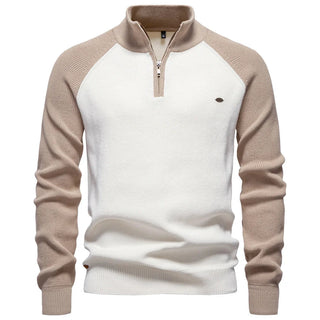 LAURENT MONACO | PULL À COL ZIPPÉ POUR HOMME