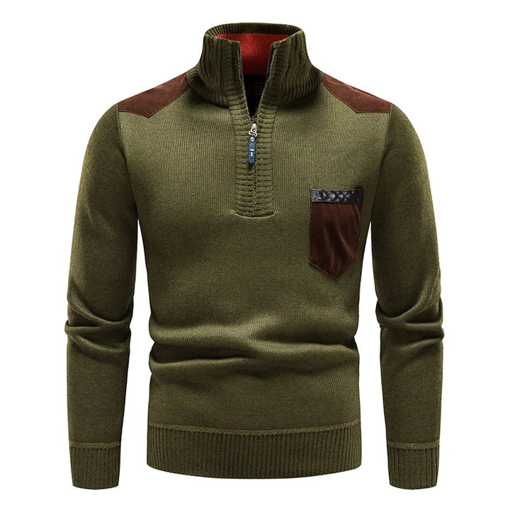 LAURENT MONACO | PULL HOMME EN POLAIRE AVEC ZIP