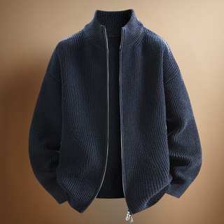LAURENT MONACO | PULL CÔTE À CÔTE AVEC ZIP POUR HOMME