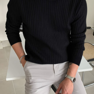LAURENT MONACO | PULL EN MAILLE DE RAYON POUR HOMMES