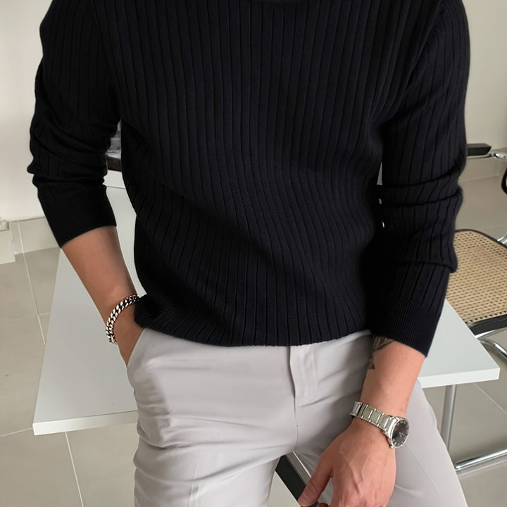 LAURENT MONACO | PULL EN MAILLE DE RAYON POUR HOMMES