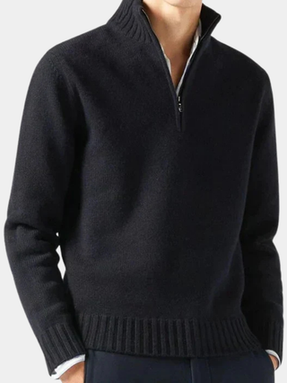 LAURENT MONACO | DOLCEVITA EN LAINE AVEC ZIP POUR HOMME