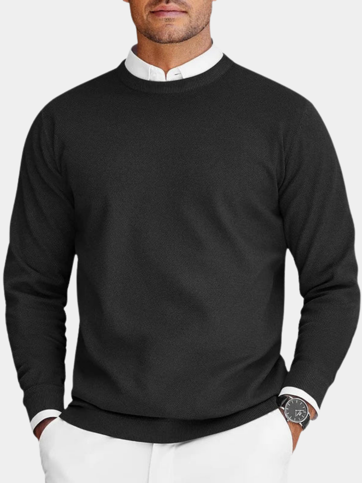 LAURENT MONACO | PULL COL ROND POUR HOMMES