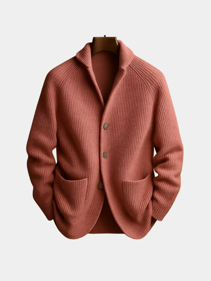 LAURENT MONACO | GILET EN LAINE CÔTELÉE POUR HOMME