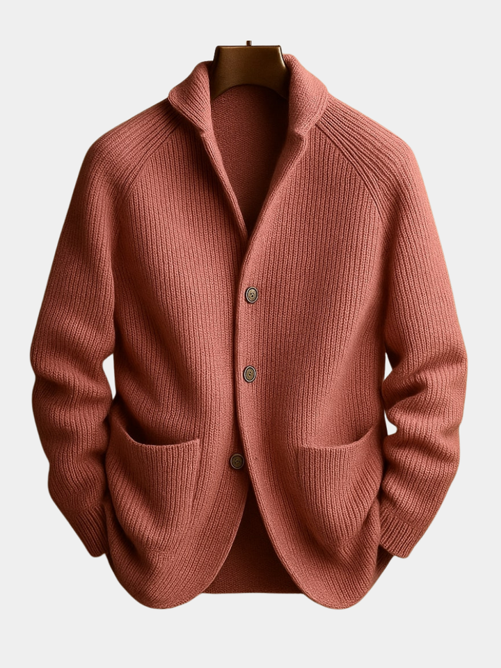 LAURENT MONACO | BLAZER EN MAILLE CÔTELÉE POUR HOMME