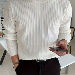 LAURENT MONACO | PULL EN MAILLE DE RAYON POUR HOMMES