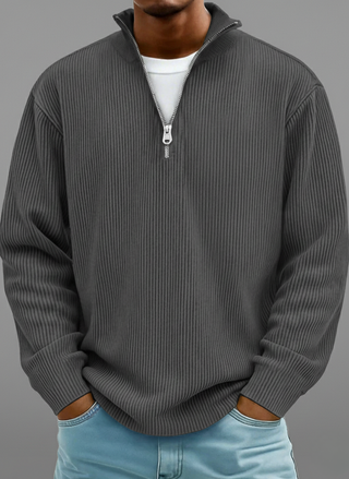 LAURENT MONACO | PULL DEMI-ZIP POUR HOMME