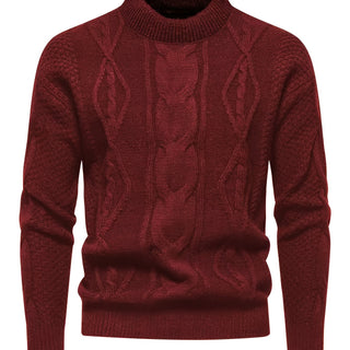 LAURENT MONACO | PULL EN MAILLE COTONNÉE POUR HOMMES