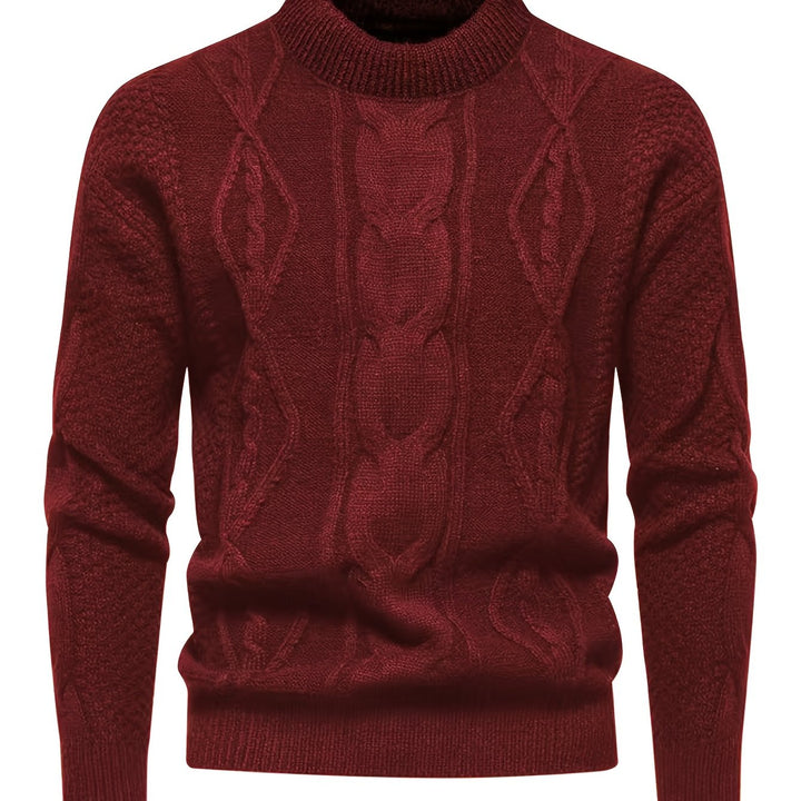 LAURENT MONACO | PULL EN MAILLE COTONNÉE POUR HOMMES