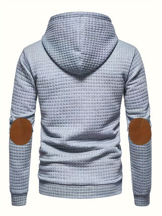 LAURENT MONACO | SWEAT À CAPUCHE À CARREAUX POUR HOMMES