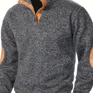 LAURENT MONACO | PULL EN MAILLE À COL MONTANT POUR HOMMES