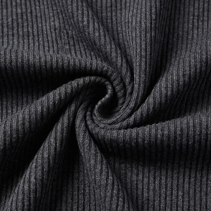 LAURENT MONACO | CHEMISE EN MAILLE À COL BOUTONNÉ POUR HOMMES