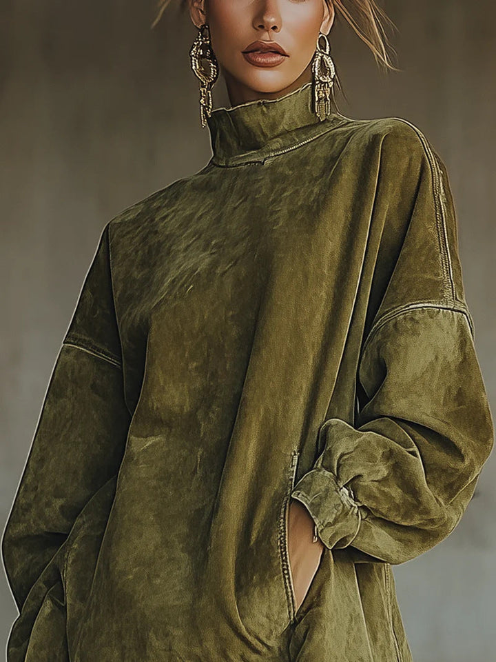 Soleya | Pull oversize à franges bohème