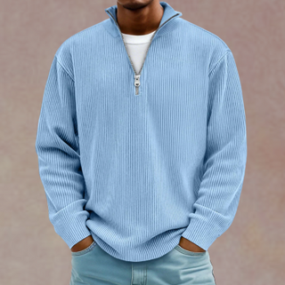 LAURENT MONACO | PULL DEMI-ZIP POUR HOMME