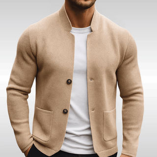 LAURENT MONACO | GILET EN MAILLE TEXTURÉE POUR HOMME